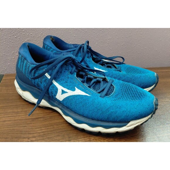 Mizuno Wave Sky 8 Men's Running Shoes Blue Size 9.5 - Picture 1 of 8